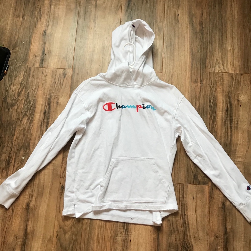 White champion sweatshirt